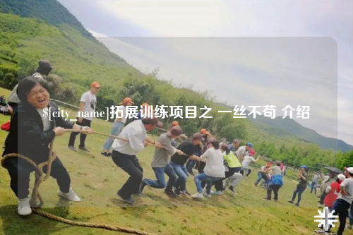 乐东拓展训练项目之 一丝不苟 介绍